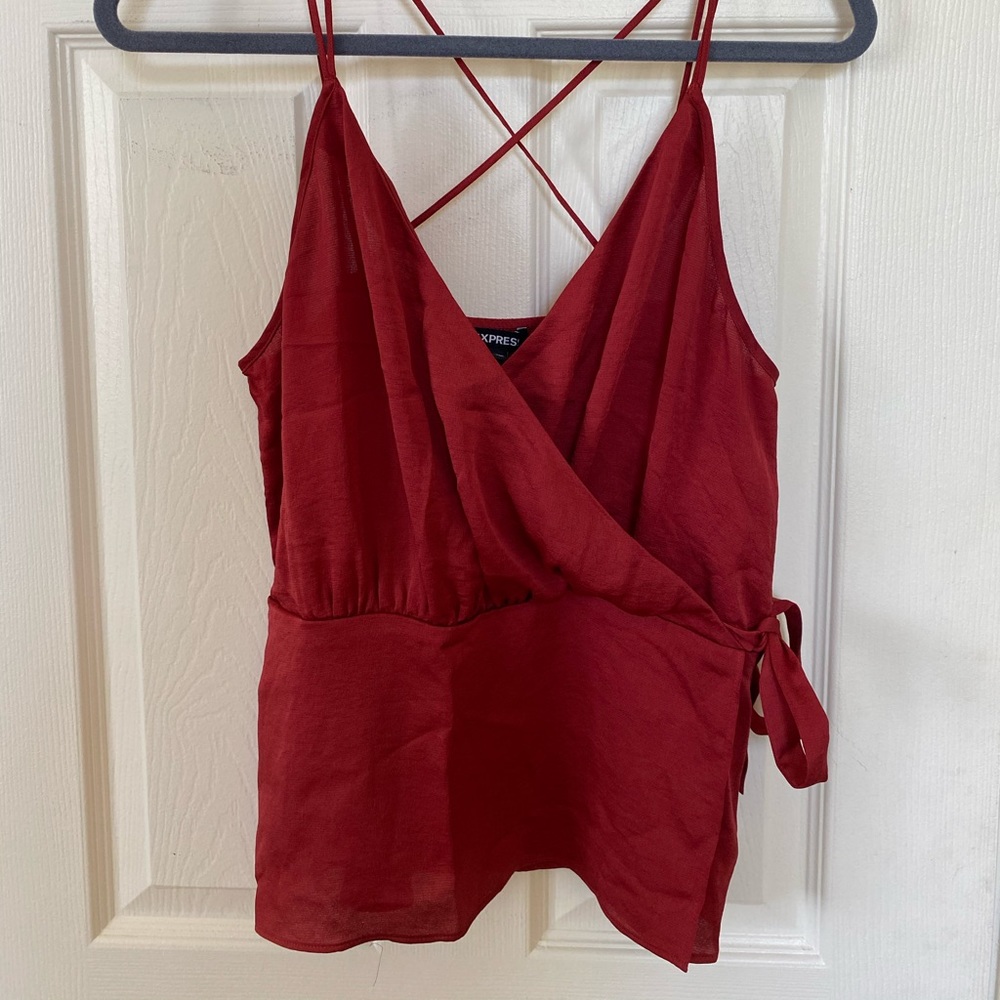 Red top from express